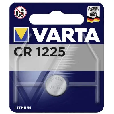 VARTA CR 1225 3V 27mAh LÍTIUM ELEM KALKULÁTOR CR 1225