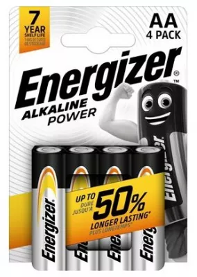 Energizer ceruza elem Power Alkáli 4db/cs