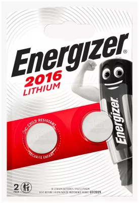 Energizer CR2016 elem Lítium 2db/bl