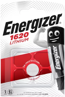 Energizer CR1620 elem Lítium