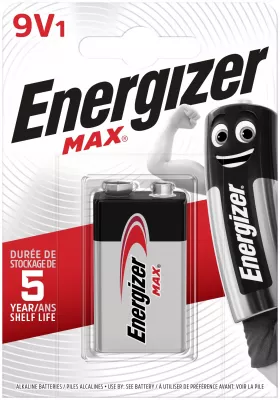 Energizer 9V elem Max Alkáli