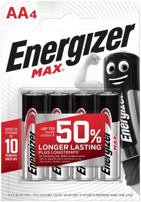 Energizer ceruza elem Max Alkáli 4db