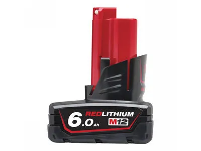 MILWAUKEE M12B6 li-ion akku 6.0ah@ battery pack 6.0ah