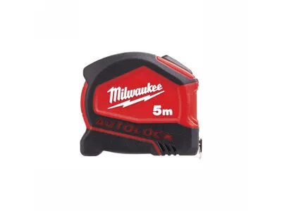 MILWAUKEE mérőszalag 5M/25mm AUTOL@ metrikus, prémium, autolock