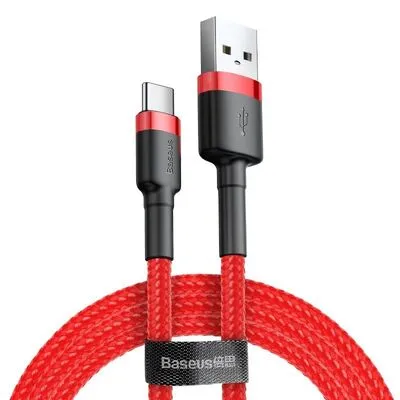 Usb-usb-c töltőbábel 3:1 fekete @ baseus CAMLT-MJ01 016551