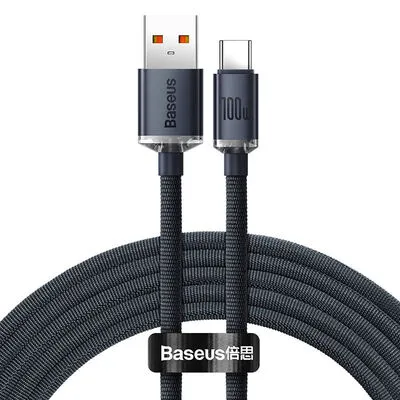 Usb-usb-c töltőbábel fekete 100W@ CAJY000401 030614