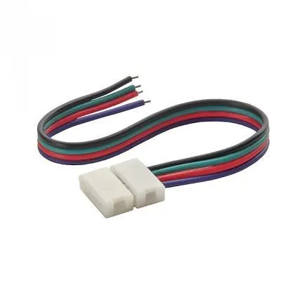 Csatlakozó LED szalaghoz 12V IP20 connector rgb 10-CP