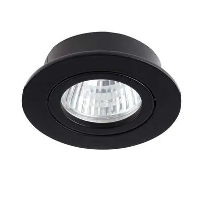 Beép.lpa 12V 50W MR-16 fekete IP20 kerek dalla CT-DTO50-B