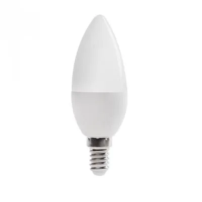 LED E14 GYERTYA 6,5W 3000K 600lm DUN 6,5W T SMD E14-WW