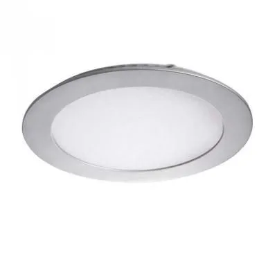 LED BEÉP.LPA 12W 4000K 660lm EZÜST ROUNDA V2LED12W-NW-SR IP44