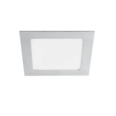 LED BEÉP.LPA 12W 4000K 800lm EZÜST KATRO V2LED 12W-NW-SR SZÖGLETES