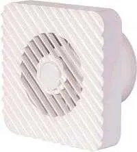 Ventilátor zefir 100B standard 230V 19W fehér