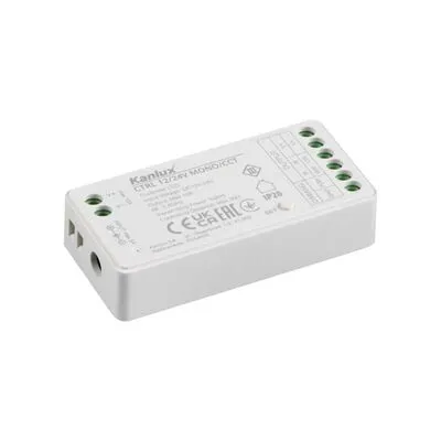 VEZÉRLŐ LED SZALAGOKHOZ 12-24VDC 10A CTRL 12/24V MONO/CCT