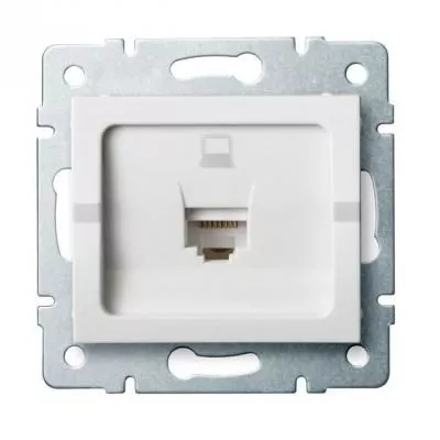 LOGI 1XRJ45 CAT5e UTP ALJ FEHÉR LOGI 02-1390-002 bi