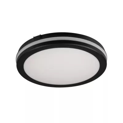 Lámpatest LED mennyezeti 30W 3000-4000-6500K fekete IP65 2150-2400-2300lm