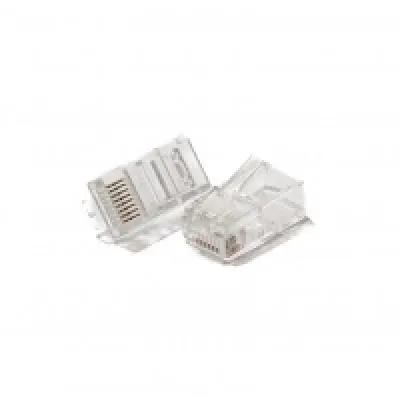 Rj45 csatlakozó 8p RJ45/u dugó, 8p8c, 50µ au