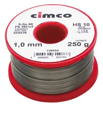 Cimco forrasztó ón 1,5mm 60% 100g