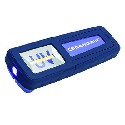 Kézi LED lámpa tölthető 3W+UV IP20 035408 uv-form