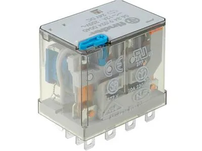 Relé FINDER mini 4váltó 12A 24V DC 563490240040