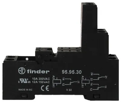 FINDER foglalat fekete 95.9530