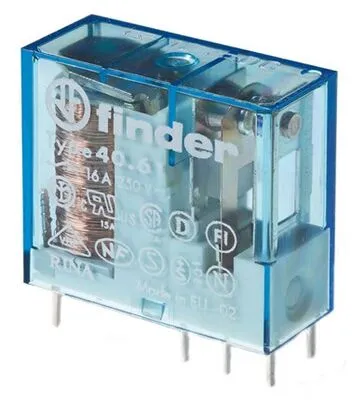 FINDER relé 12V/DC 16/30A 8P 1CO