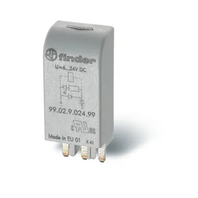 Relé modul LED 99.02002459 6-24V AC/DC