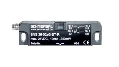 SCHMERSAL BNS36-02zG-ST-R MÁGN.SZENZ MAX.24V DC 10mA 240mW