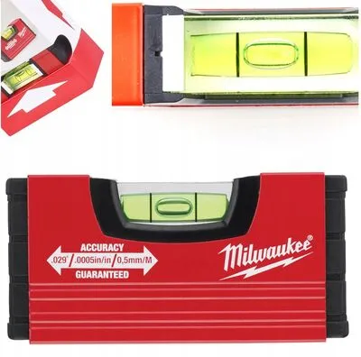 MILWAUKEE minibox vízmérték 10cm@