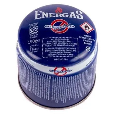 Energas eldobható gázpalack 190g @