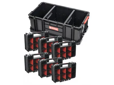 QBRICK SYSTEM TWO szerszámosláda +6 db organizer multi rendező