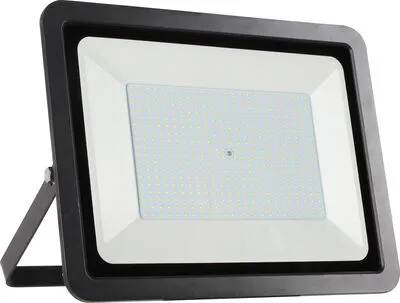 LED fényvető/reflektor 300W 4000K 27000lm fekete, lapos kivitel, előtét nélkül