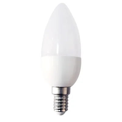 LED gyertya 1W E14 fehér 3000K