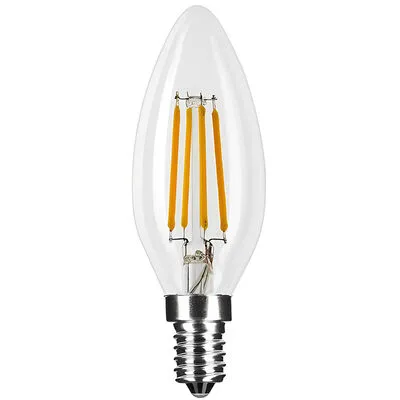 Filament LED gyertya 4W 3000K