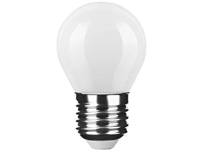 Filament LED gömb E27 4W 3000K opál