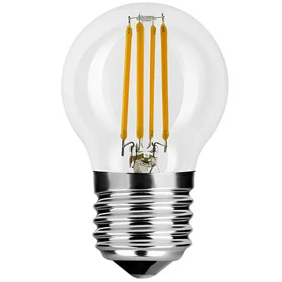 Filament LED gömb E27 4W 4000K