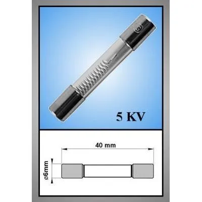 Biztosíték 6x40 5kv 750ma mkró