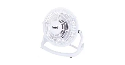 Asztali ventilátor USB átm:10cm fh.@ Táp:USB aljzatról 2,5W 1,4m USB vez.