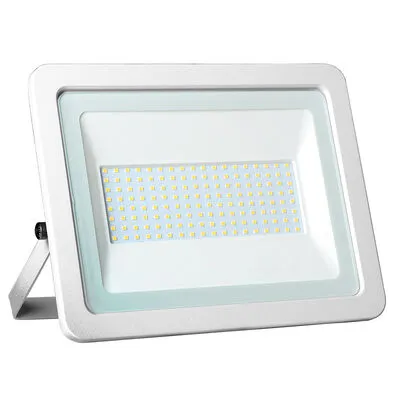 LED fényvető/reflektor 100W 4000K 7800lm fehér, lapos kivitel, előtét nélkül